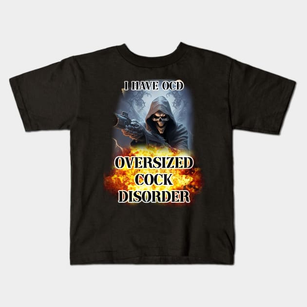 i have ocd ver 2 Kids T-Shirt by InMyMentalEra